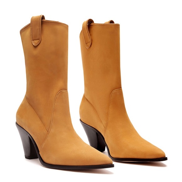 Schultz Mackie Leather Bootie - Picture 1 of 12